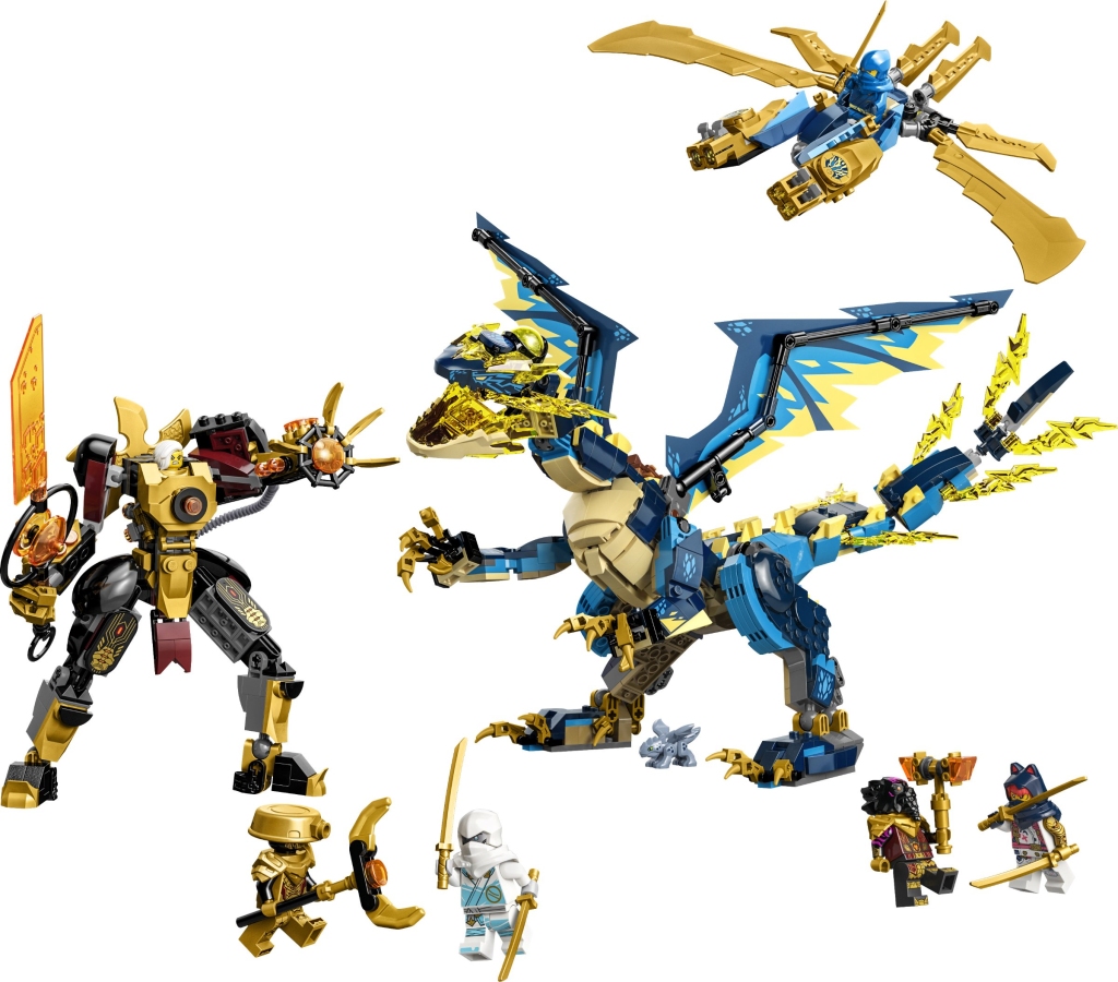 LEGO NINJAGO ete 2024 seri rimè sou