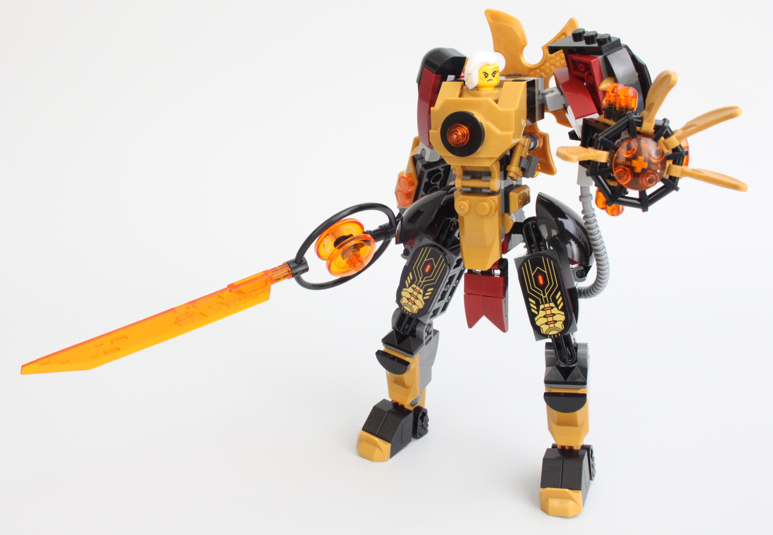 71796 Lego Ninjago - Le dragon élémentaire contre le robot de l