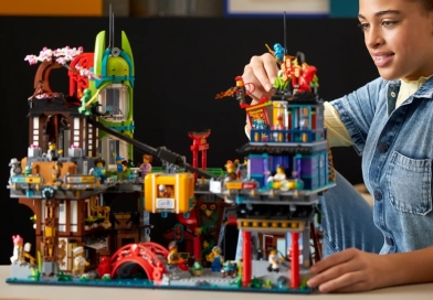 First look at LEGO 40706 Micro NINJAGO City Markets Insiders reward