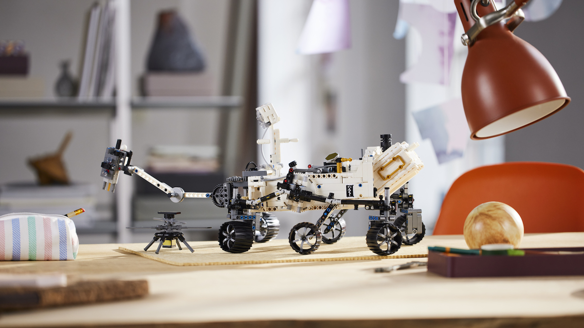 LEGO Technic 42158 NASA Mars Rover Perseverance detailed building
