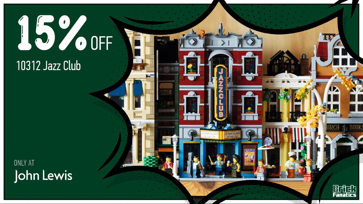 LEGO Icons 10312 Modular Buildings Collection - Jazz Club : A great night  out on the town modular [Review] - The Brothers Brick