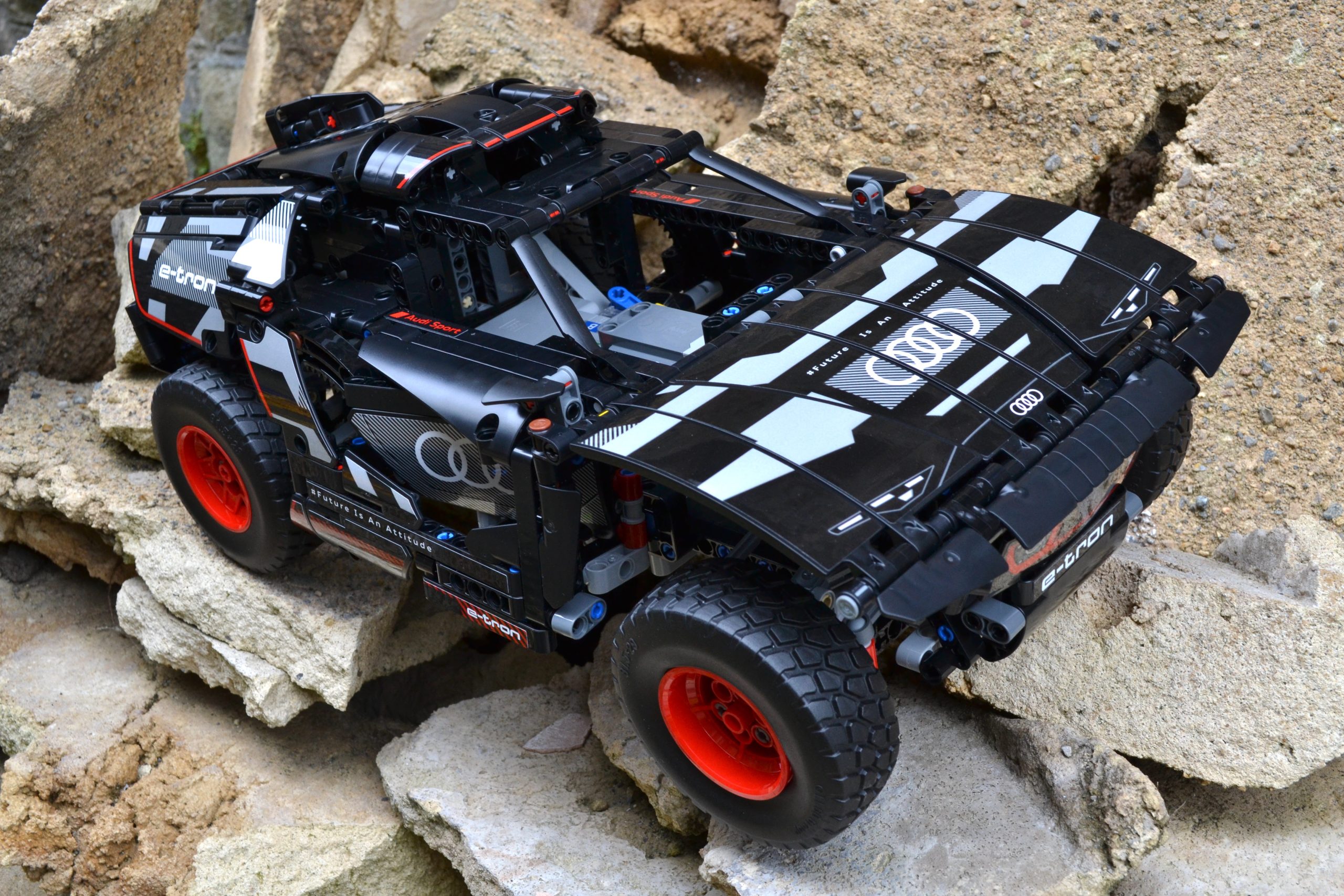 Voiture de rallye LEGO Technic Top-Gear avec contrôle par application