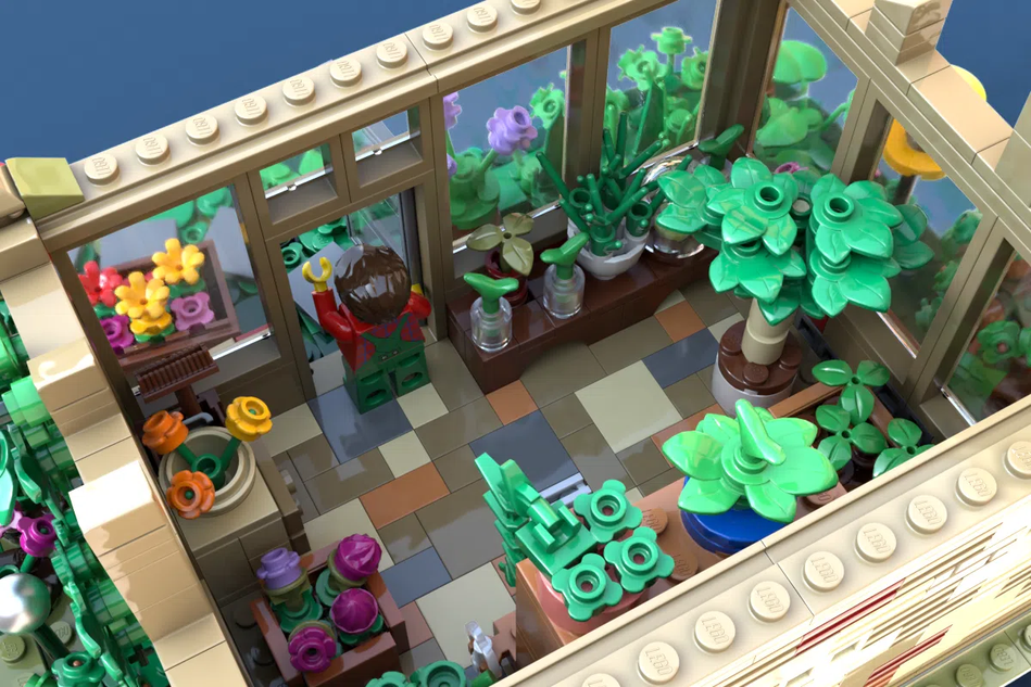LEGO IDEAS - The Garden and Greenhouse