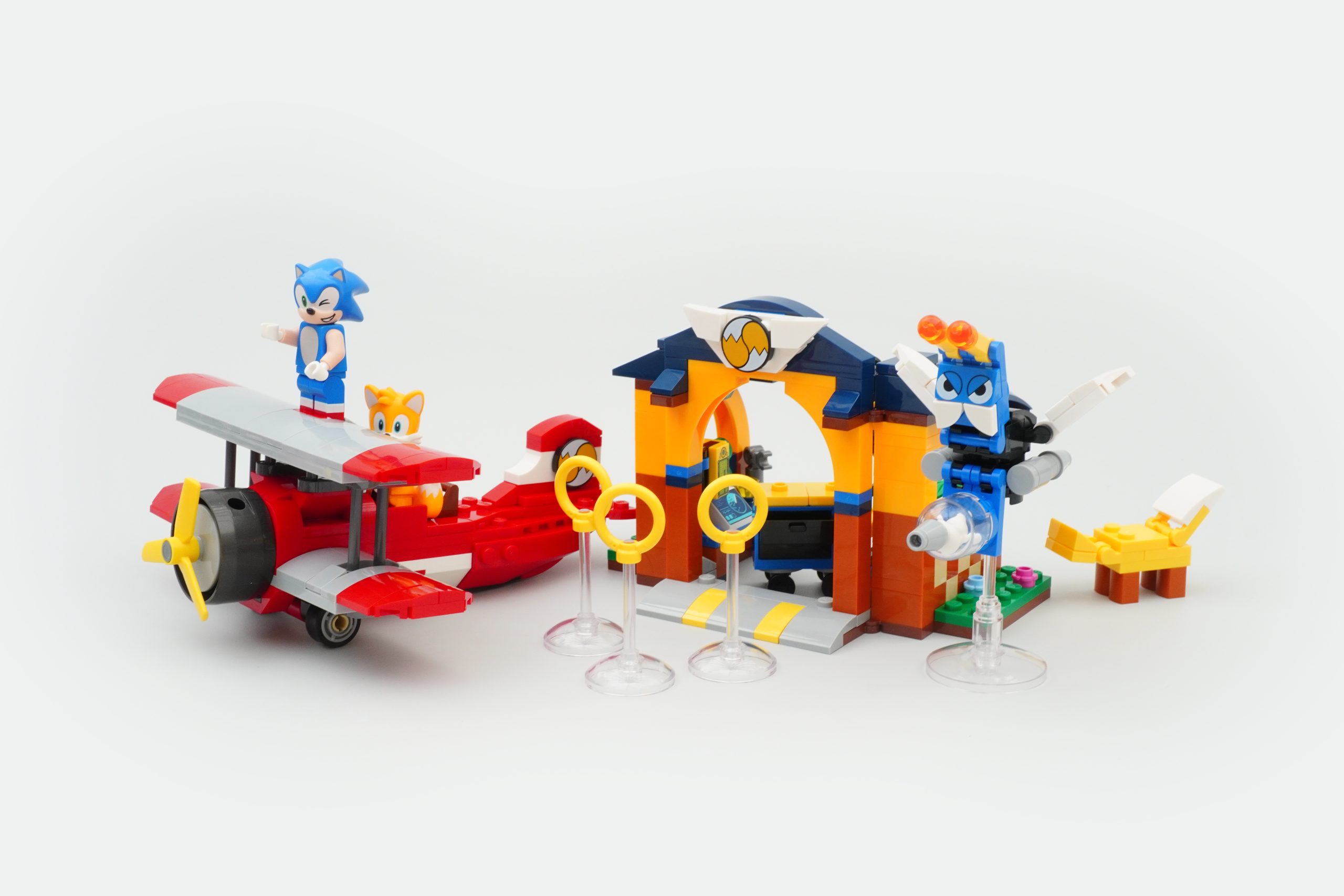 Lego Sonic - Oficina Do Tails E Avião Tornado 76991