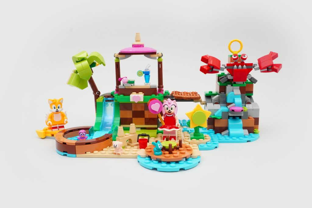 LEGO Sonic The Hedgehog Amy's Animal Rescue Island 76992 Building Toy Set,  Sonic Adventure Toy with 6 Characters and Accessories for Creative Role