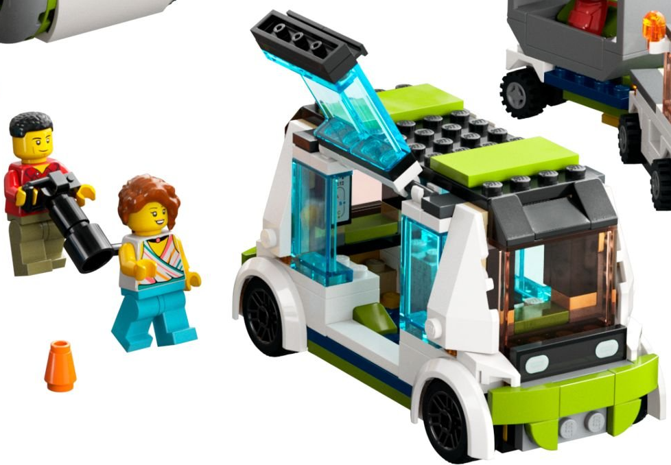 LEGO LEGO City 60367 L'Avion de Ligne, Jouet avec Bus de l