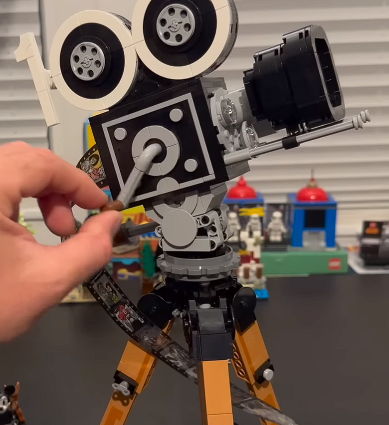 First look at LEGO Disney 43230 Walt Disney Tribute Camera