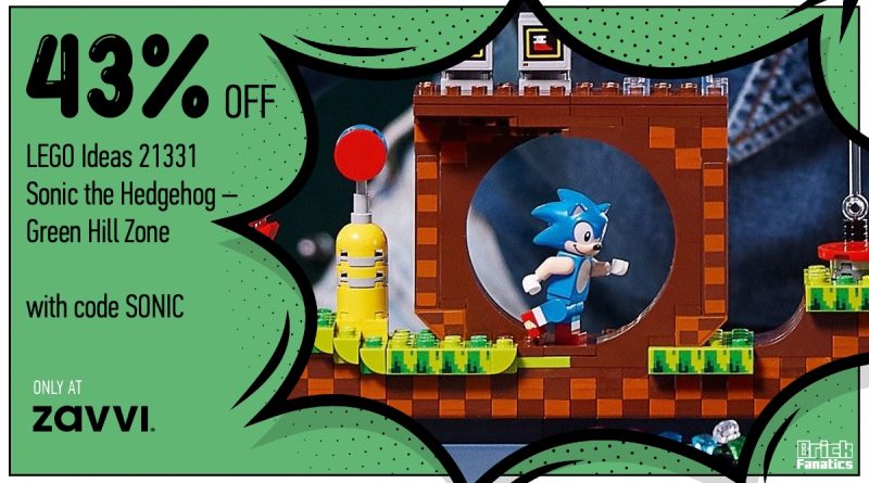 LEGO Ideas Sonic the Hedgehog – Green Hill Zone 21331 Collectible