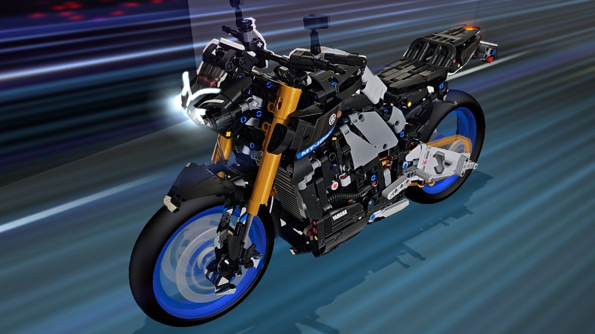 LEGO Technic AR app showcases 42159 Yamaha MT-10 SP's best feature
