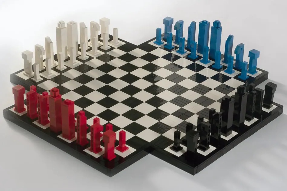 LEGO IDEAS - 4 Player Chess Set