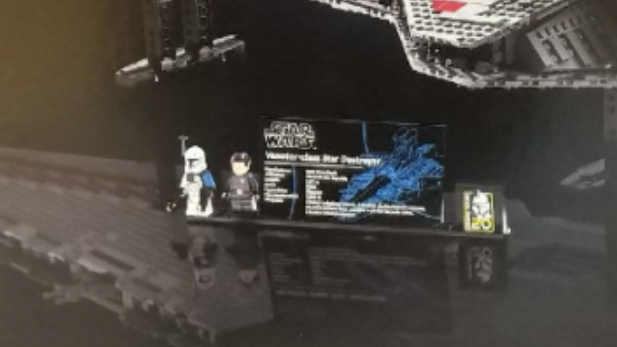 LEGO Star Wars Venator's Captain Rex could be controversial