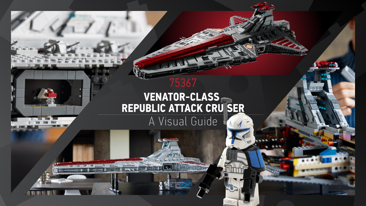 LEGO Star Wars 75367 Venator-Class Republic Attack Cruiser visual tour and  gallery