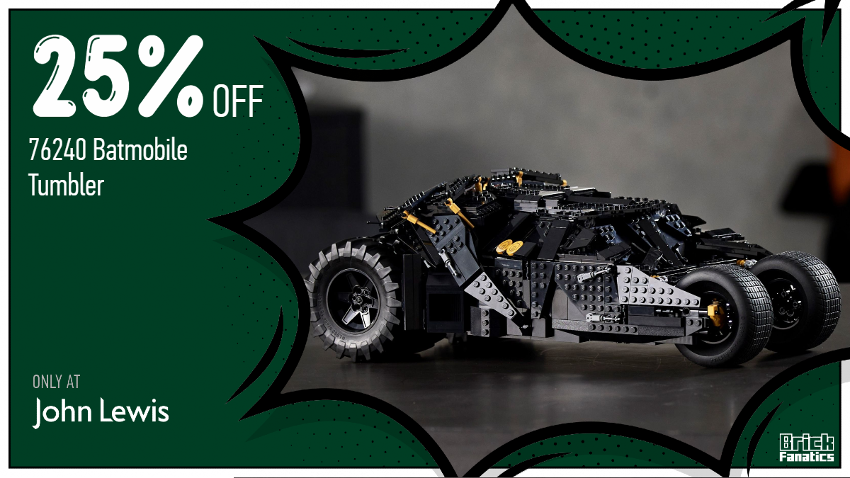 Lego batmobile best sale john lewis