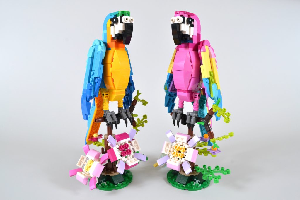 LEGO Créateur 31144 Exotique Rose Perroquet 3-in-1 Poisson Grenouille