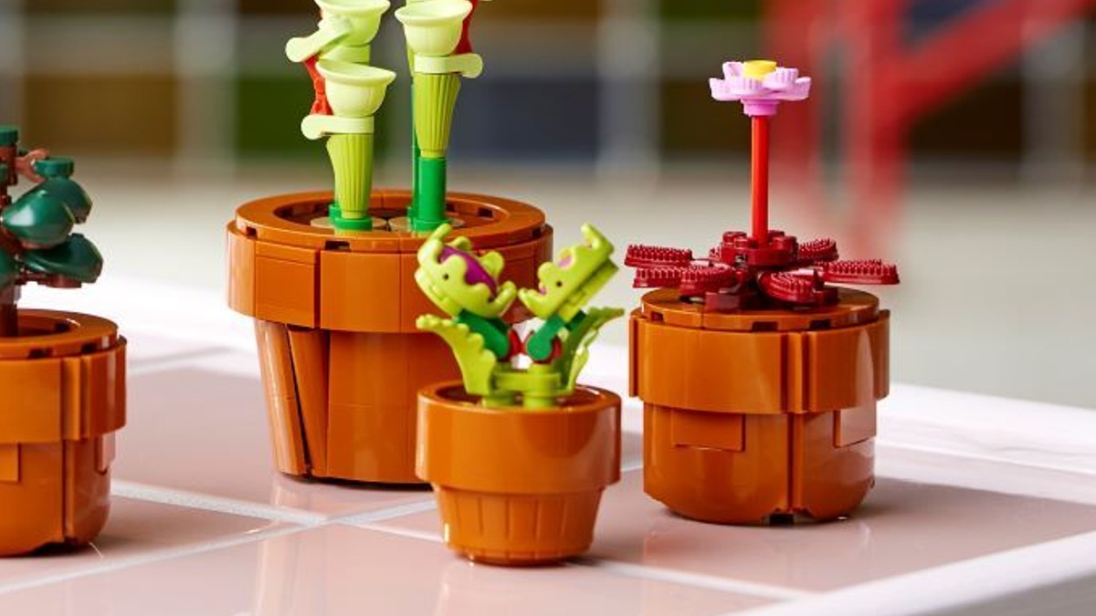 L'INSTANT TECH : des lego en bioplastique imitent les plantes décoratives