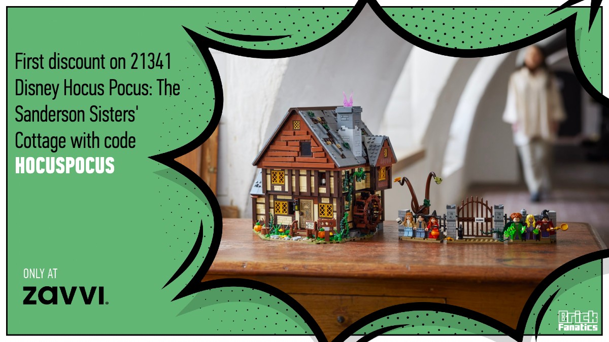 LEGO Ideas 21341 Disney Hocus Pocus: il Cottage delle Sorelle