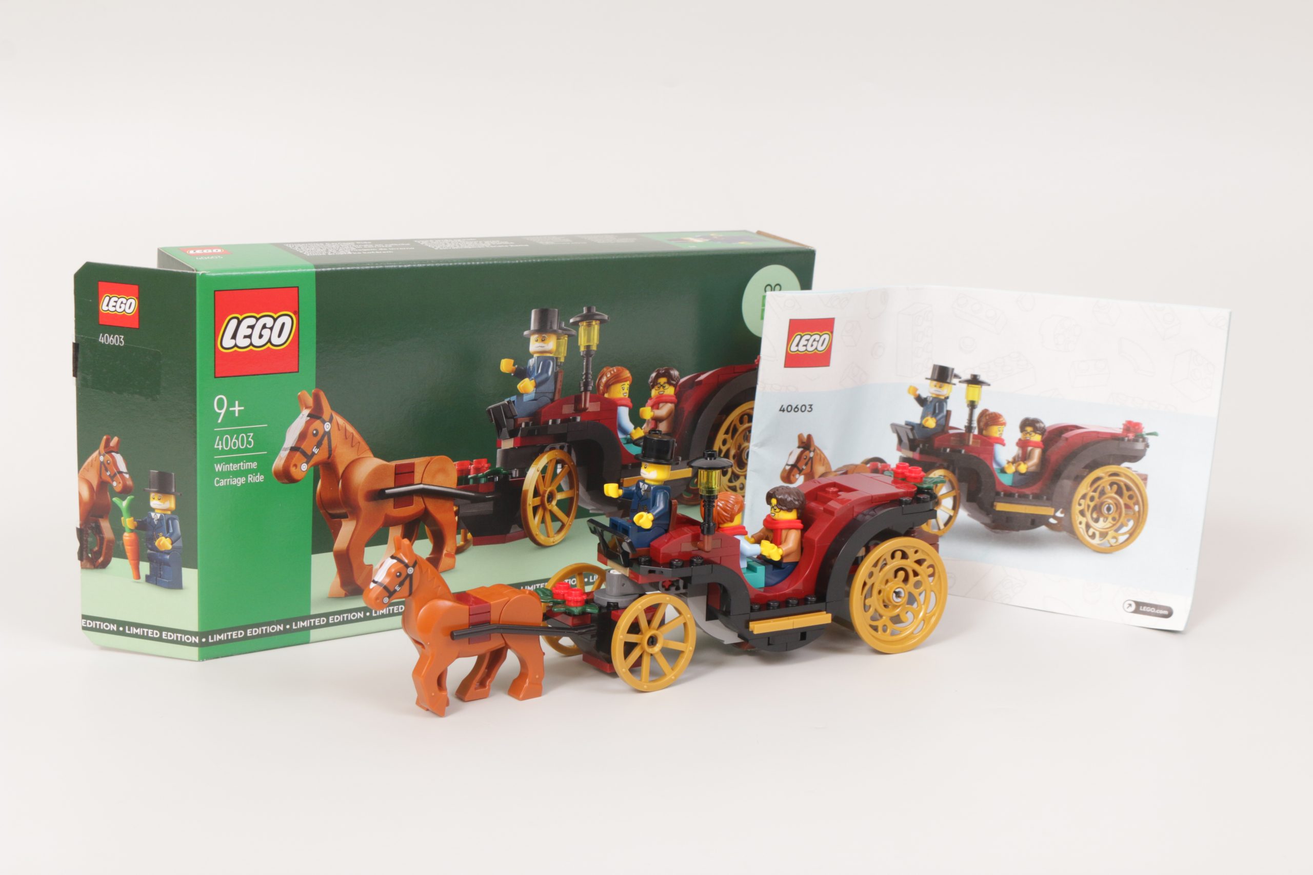 LEGO 40603 Wintertime Carriage Ride gift-with-purchase review