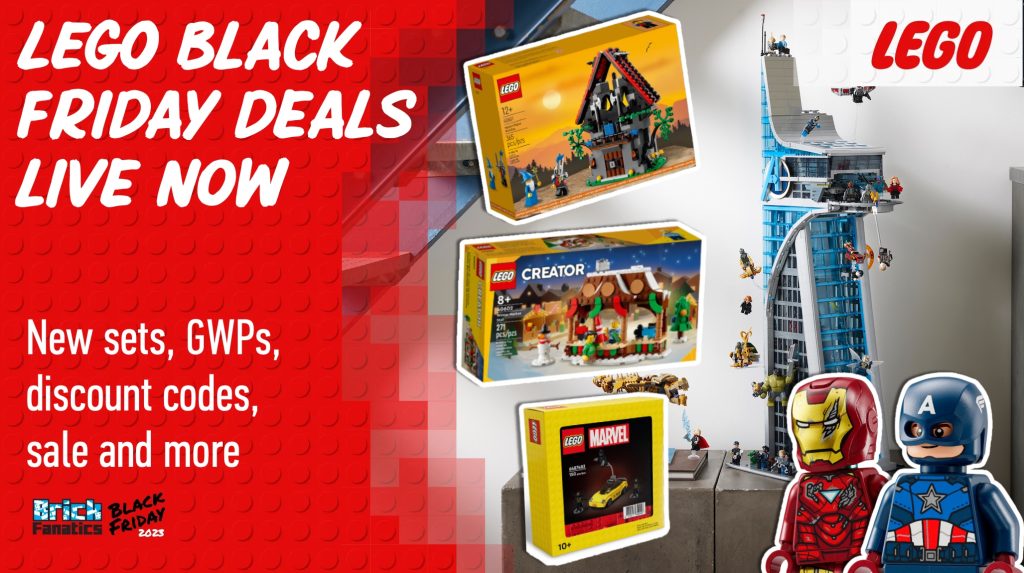 This huge Lego Marvels Avengers Tower comes with free gifts for Black  Friday