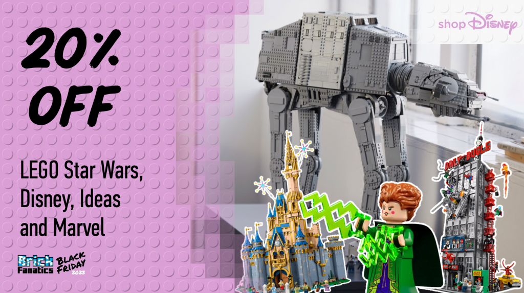 LEGO Black Friday sale on UCS ATAT, Daily Bugle, Disney Castle and more