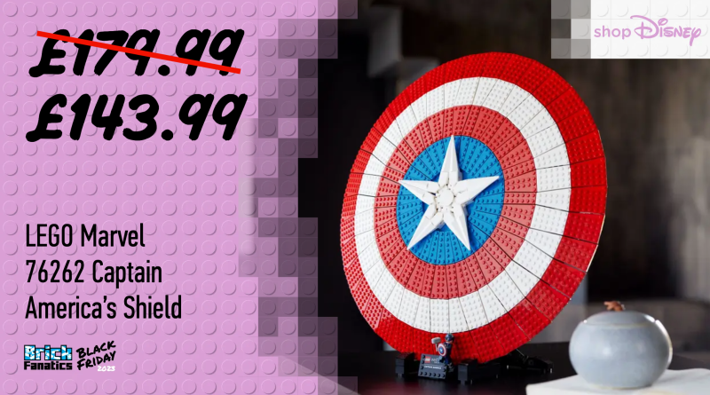 Marvel - Le bouclier de Captain America (76262) LEGO