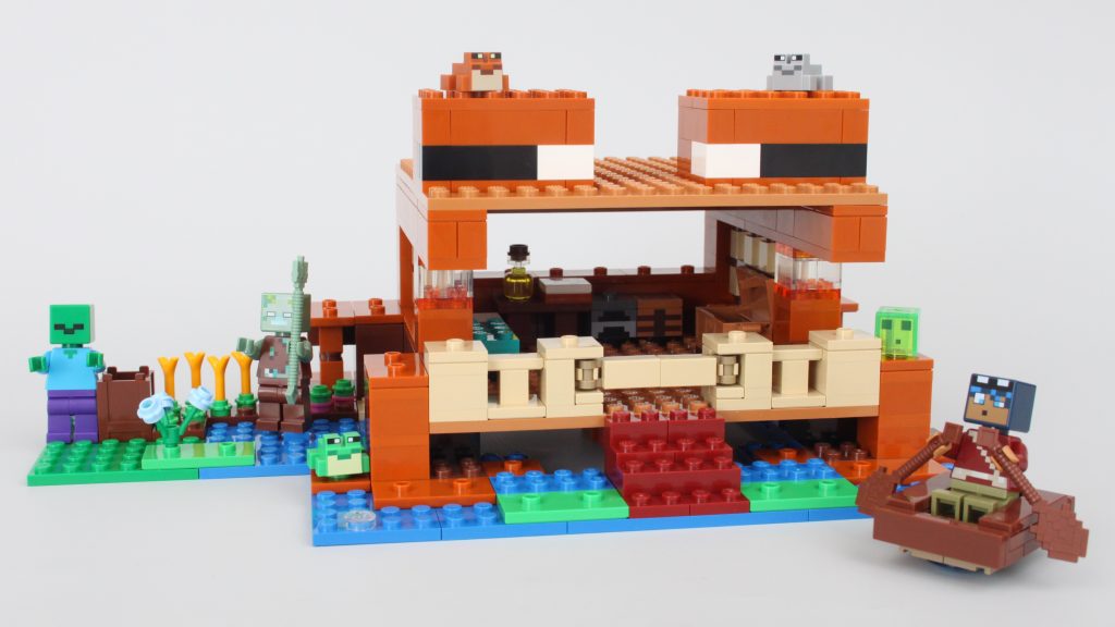 Recensione LEGO Minecraft 21256 La casa delle rane