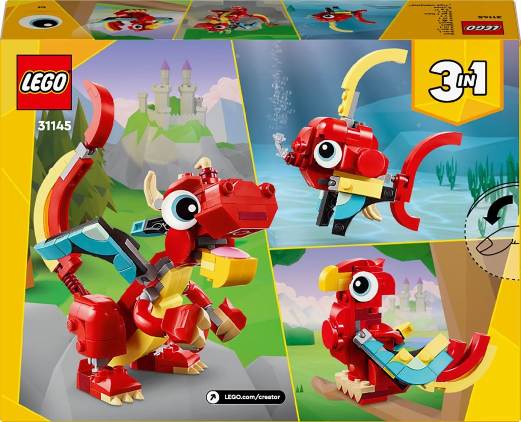 Red Dragon 31145 | Creator 3-in-1 | Buy online at the Official LEGO® Shop US