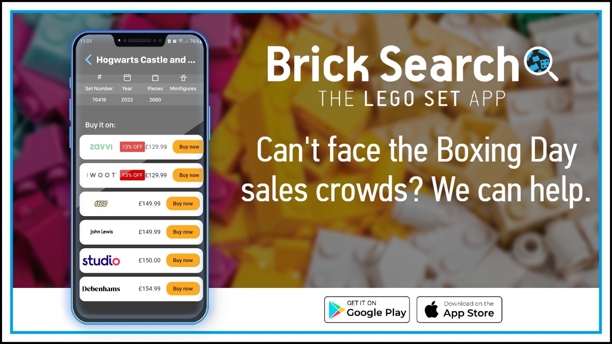 Lego boxing day sales sale