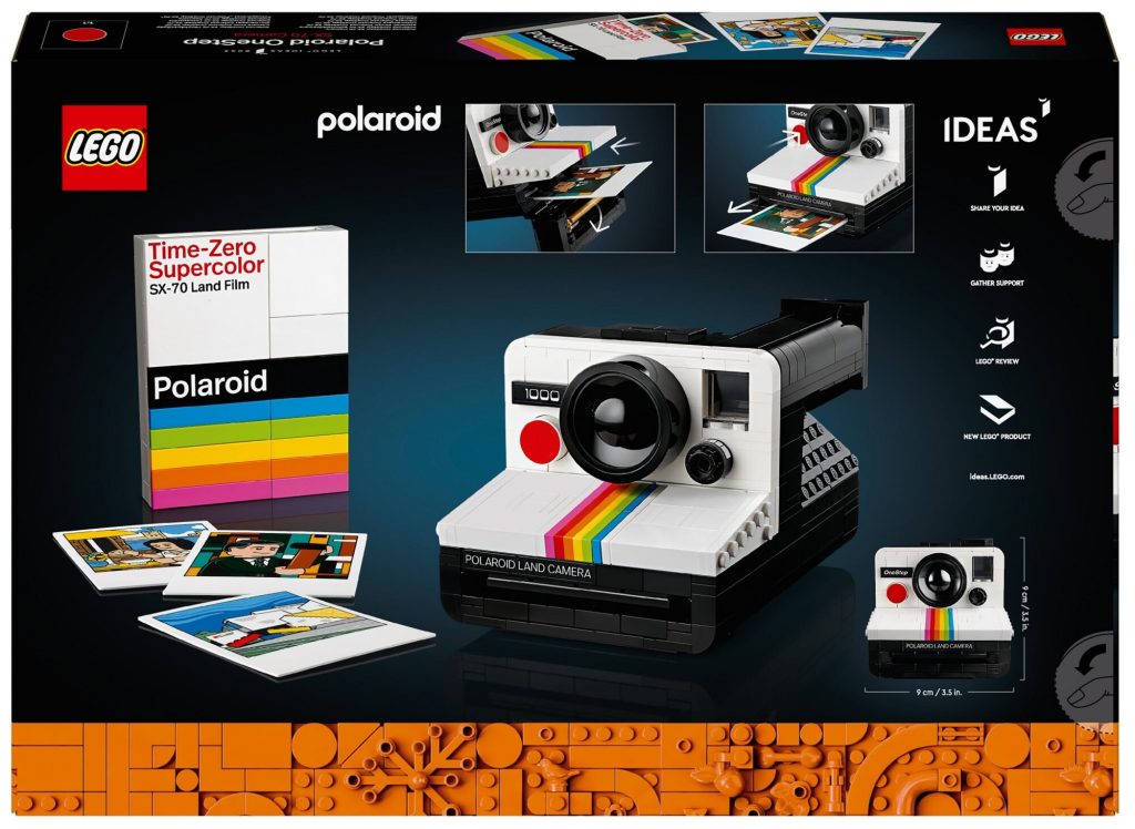 LEGO Ideas reveals their next set as 21345 Polaroid OneStep SX-70 Camera  [News] - The Brothers Brick