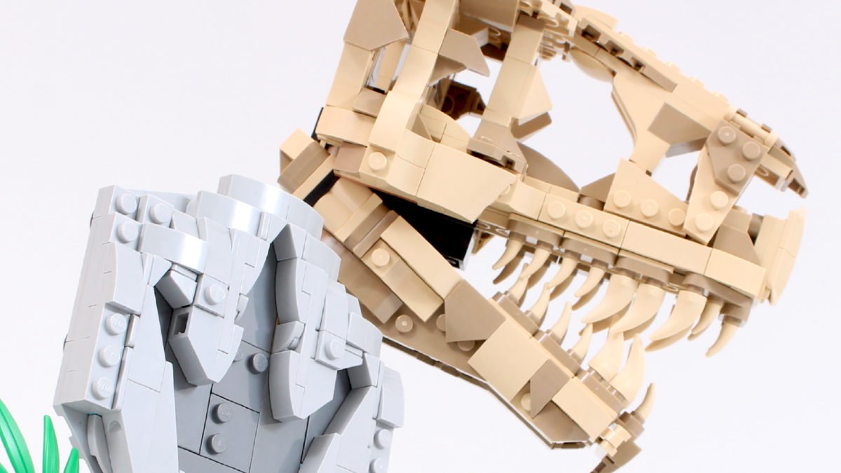 LEGO Jurassic World - Exposição do Dinossauro T. rex Fossilizado - 76940, LEGO DINO