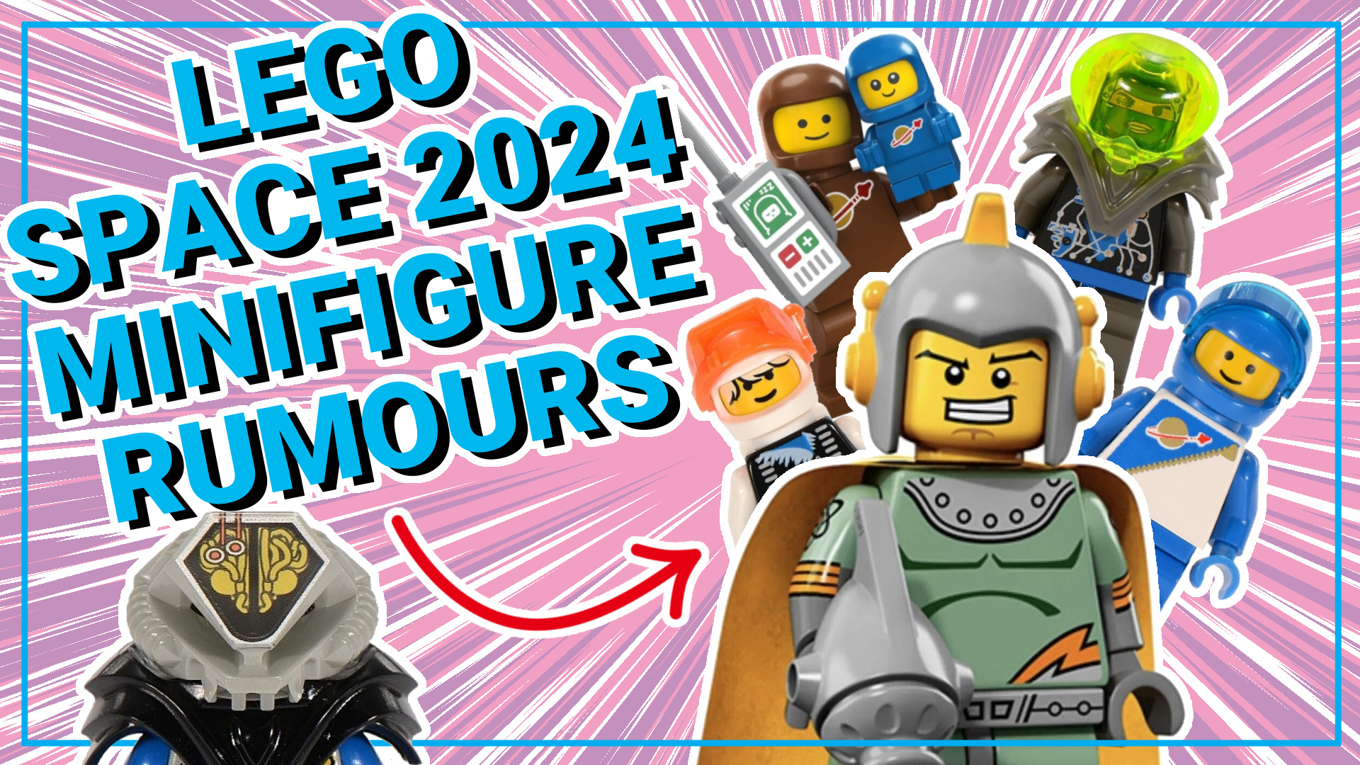 Os rumores do LEGO 2024 Space CMF são melhores do que o esperado