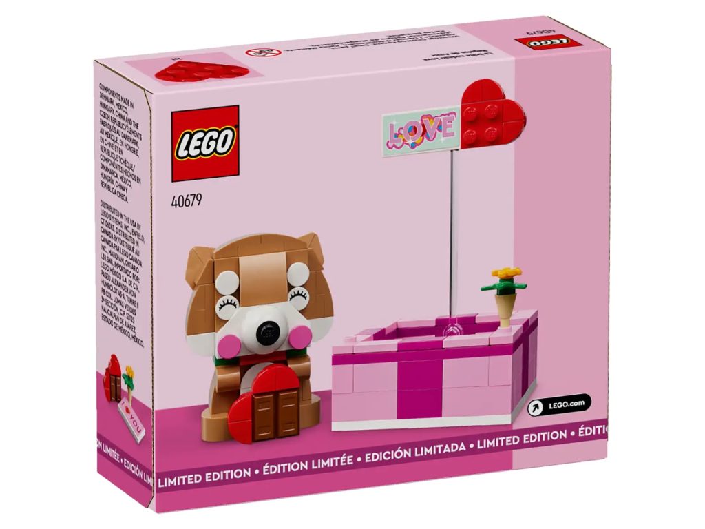 Dates potentielles pour le GWP LEGO de la Saint-Valentin repérées