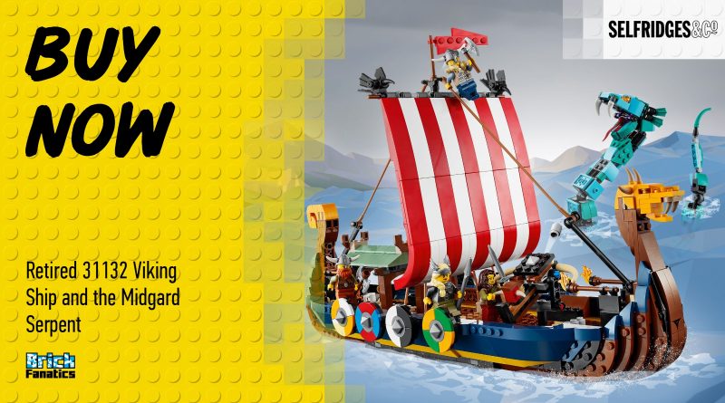 LEGO's Viking Ship and the Midgard Serpent set pairs perfectly