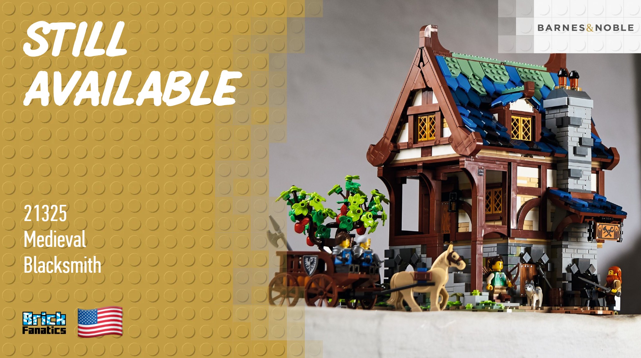 Lego Ideas 21325: Fabbro Medievale