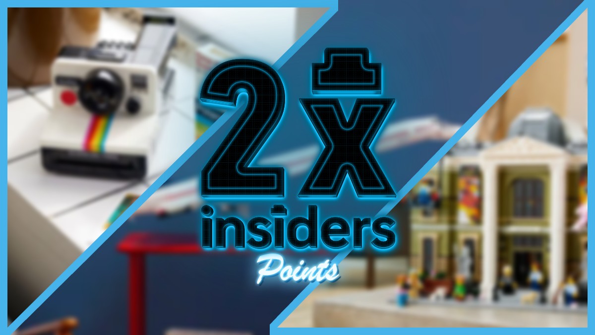 Earn double LEGO Insiders points and two free gifts but not for long