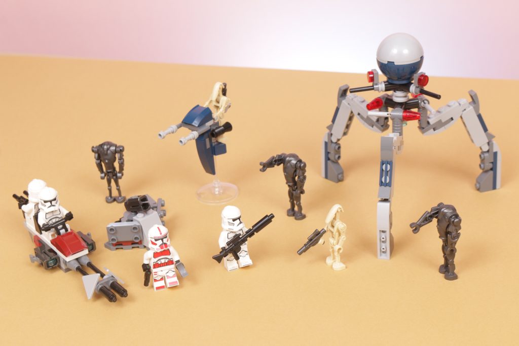 LEGO Star Wars 75372 CLONE TROOPERS & BATTLE DROIDS BATTLE PACK