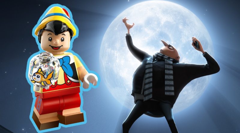 LEGO has the perfect piece for Despicable Me's Gru