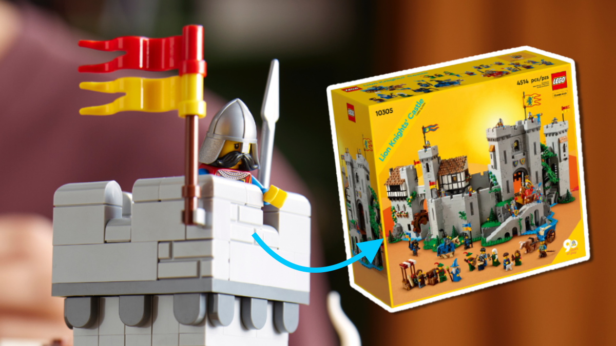 Come riparare il più grande difetto del Castello dei Cavalieri del Leone  LEGO 10305