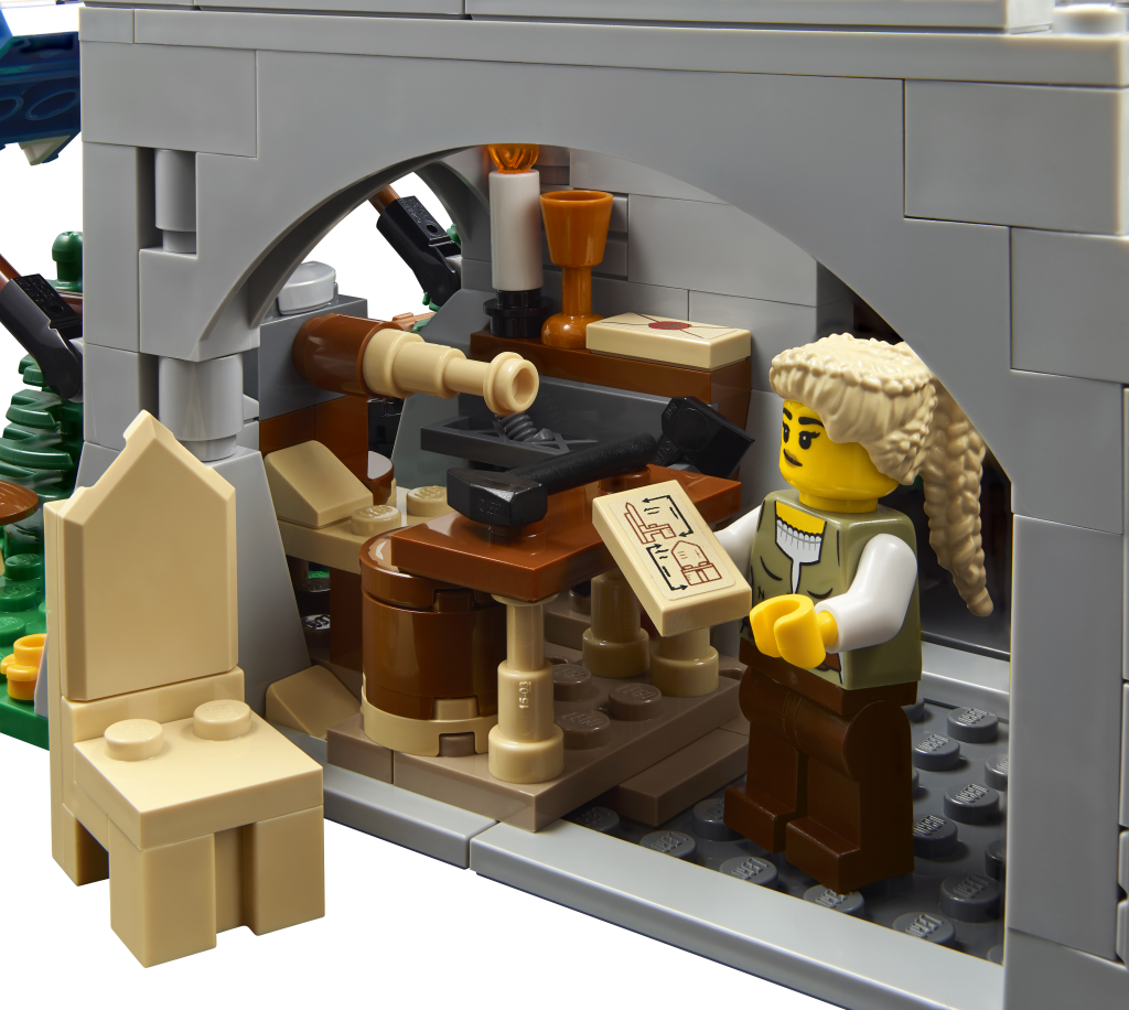 Confronto tra LEGO Medieval Town Square e il suo predecessore