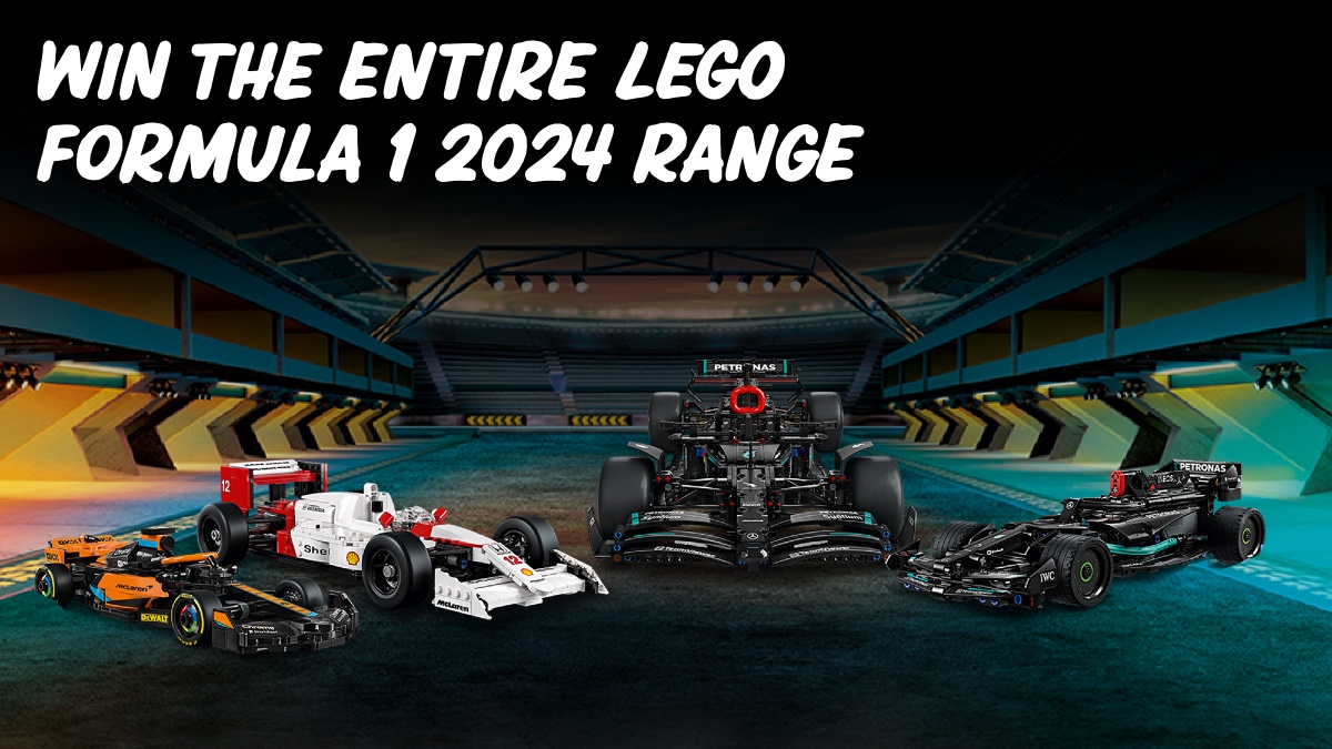 Don’t you can win four LEGO March 2024 F1 sets with Brick Fanatics