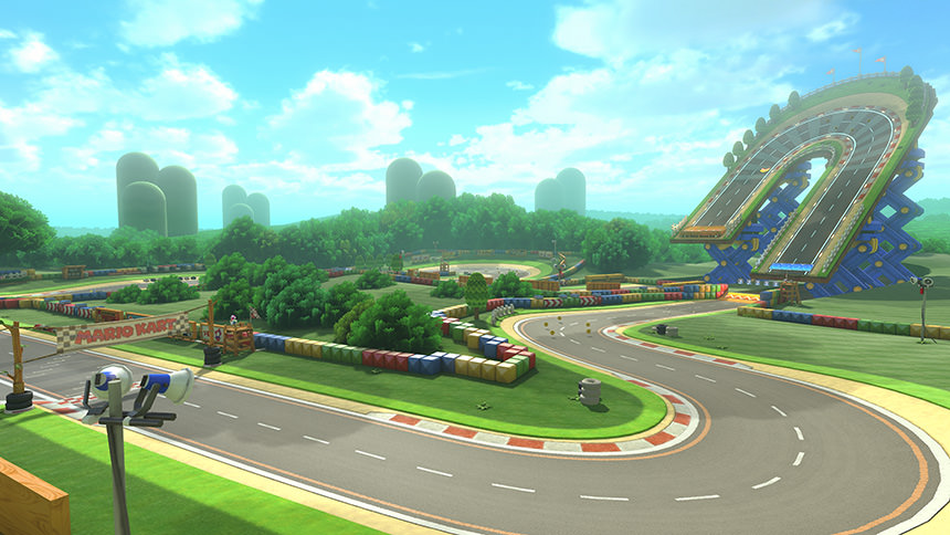 Mario Kart track 1