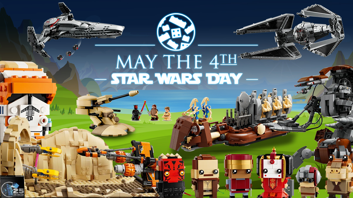 LEGO May the 4th deals Brick Fanatics LEGO News Reviews and Builds