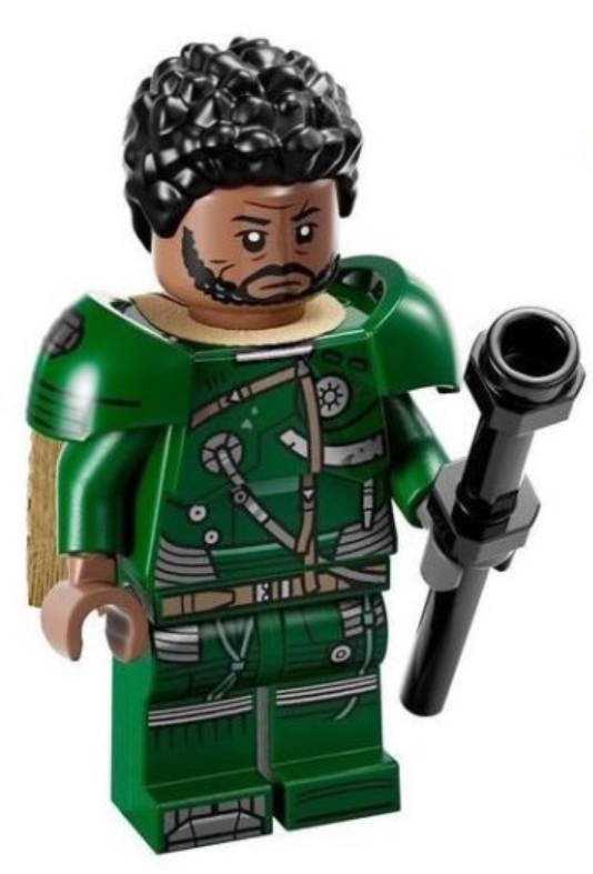 LEGO Star Wars Saw Gerrera minifigure looks better than you'd think