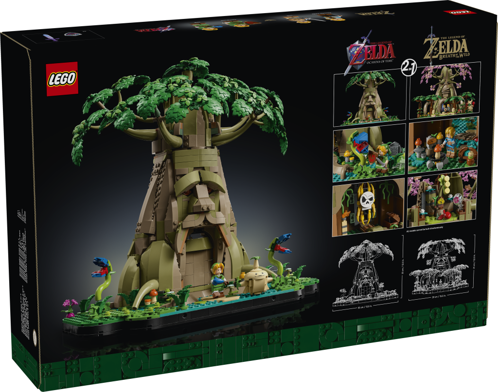 The Legend of Zelda Annunciato il set LEGO dell' Albero Deku