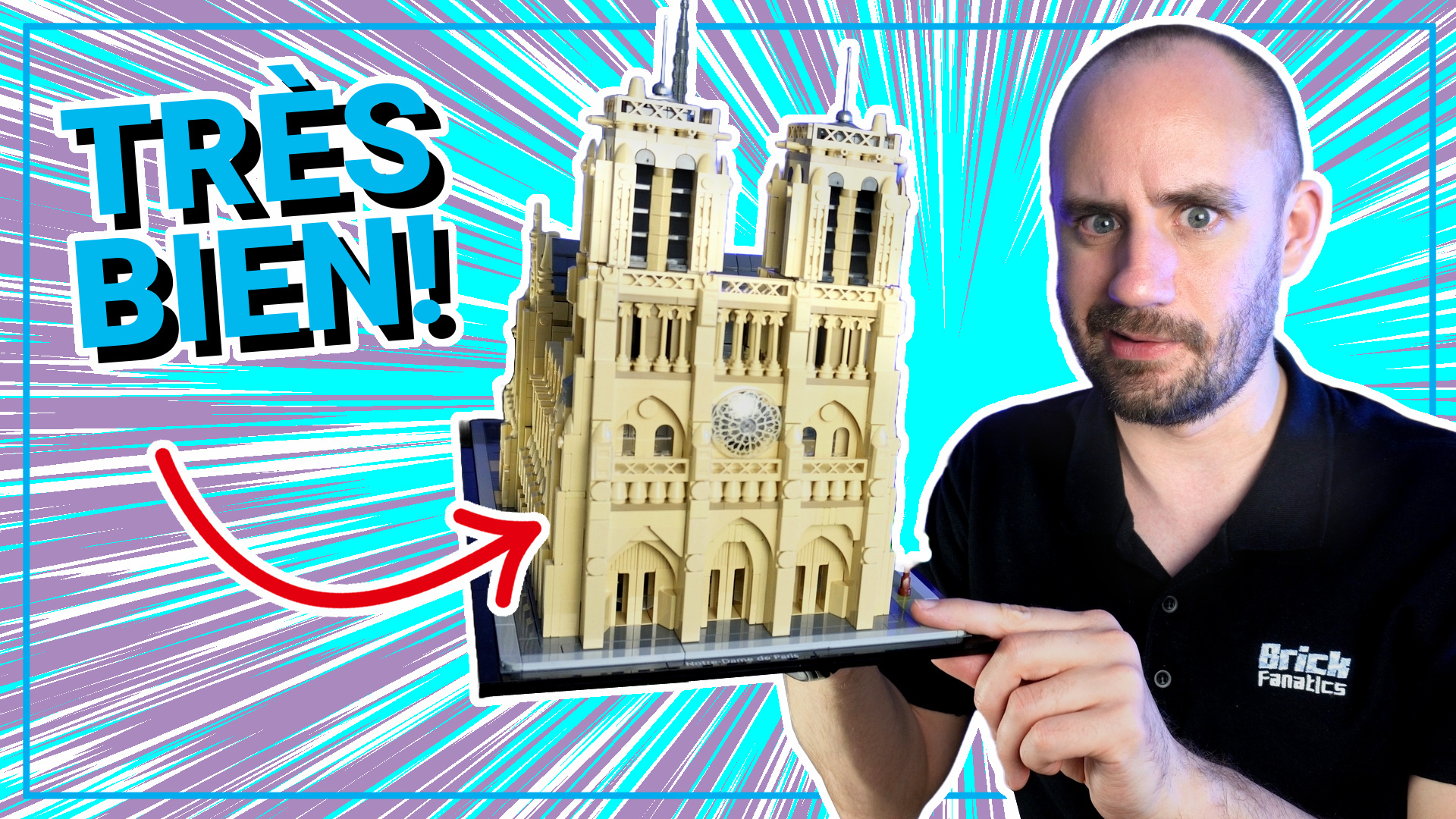 LEGO Architecture De Notre-Dame vertelt een verhaal met zijn bouw