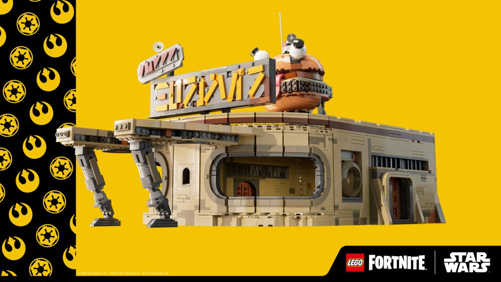 LEGO Fortnite x Star Wars Dusty Durr Burger Build
