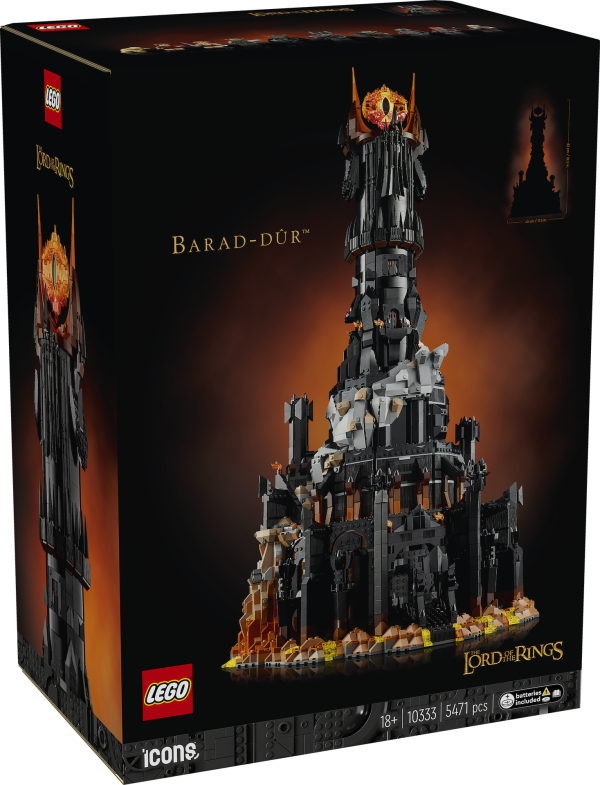 LEGO Icons 10333 The Lord of the Rings Baraddûr revealed