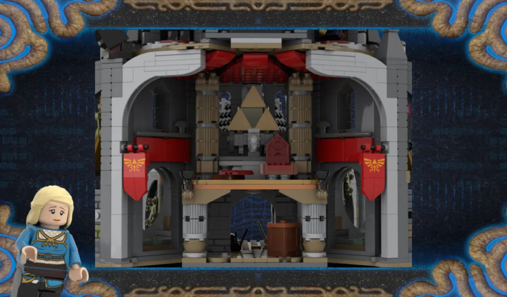 LEGO Ideas The Legend of Zelda Hyrule Castle 30th Anniversary