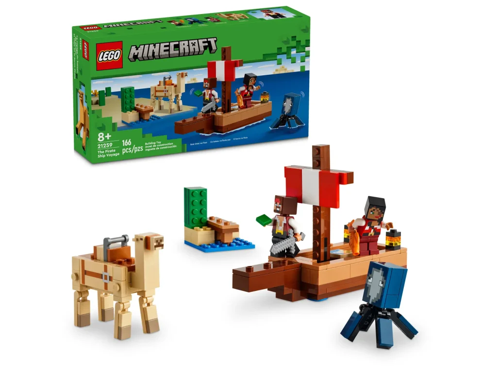 LEGO Minecraft 21259 The Pirate Ship Voyage 1