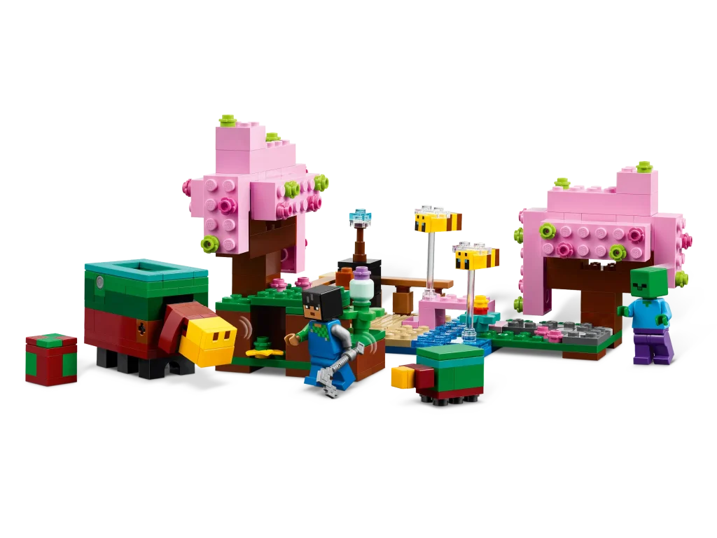 LEGO Minecraft 21260 The Cherry Blossom Garden 4
