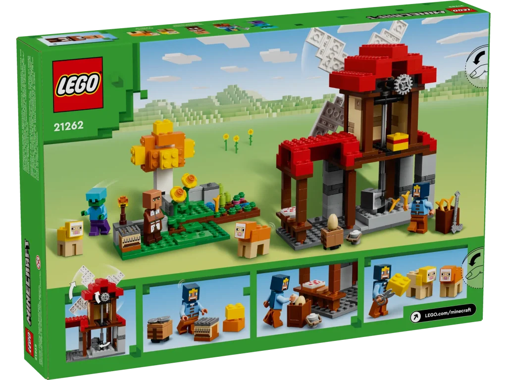 LEGO Minecraft 21262 The Windmill Farm 2